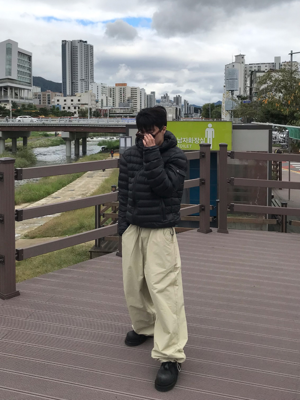 褲裝模特兒穿著圖片 - S1L36