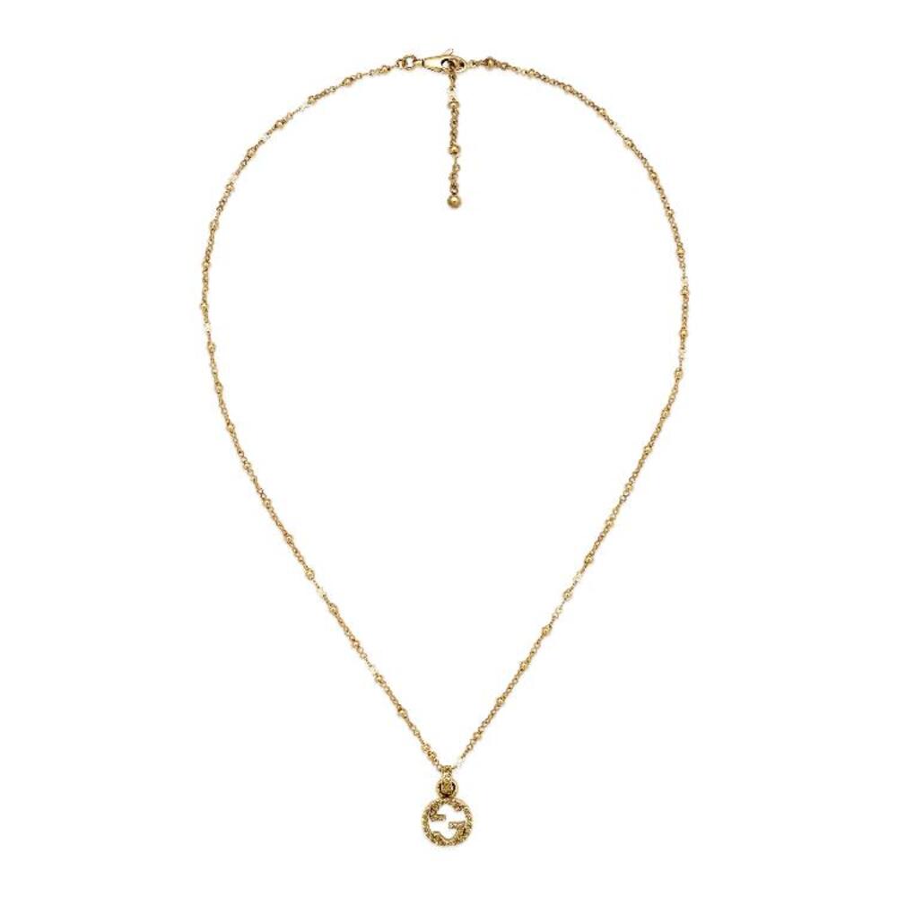 구찌 여성 목걸이 603619 J8500 8000 Gucci Interlocking necklace