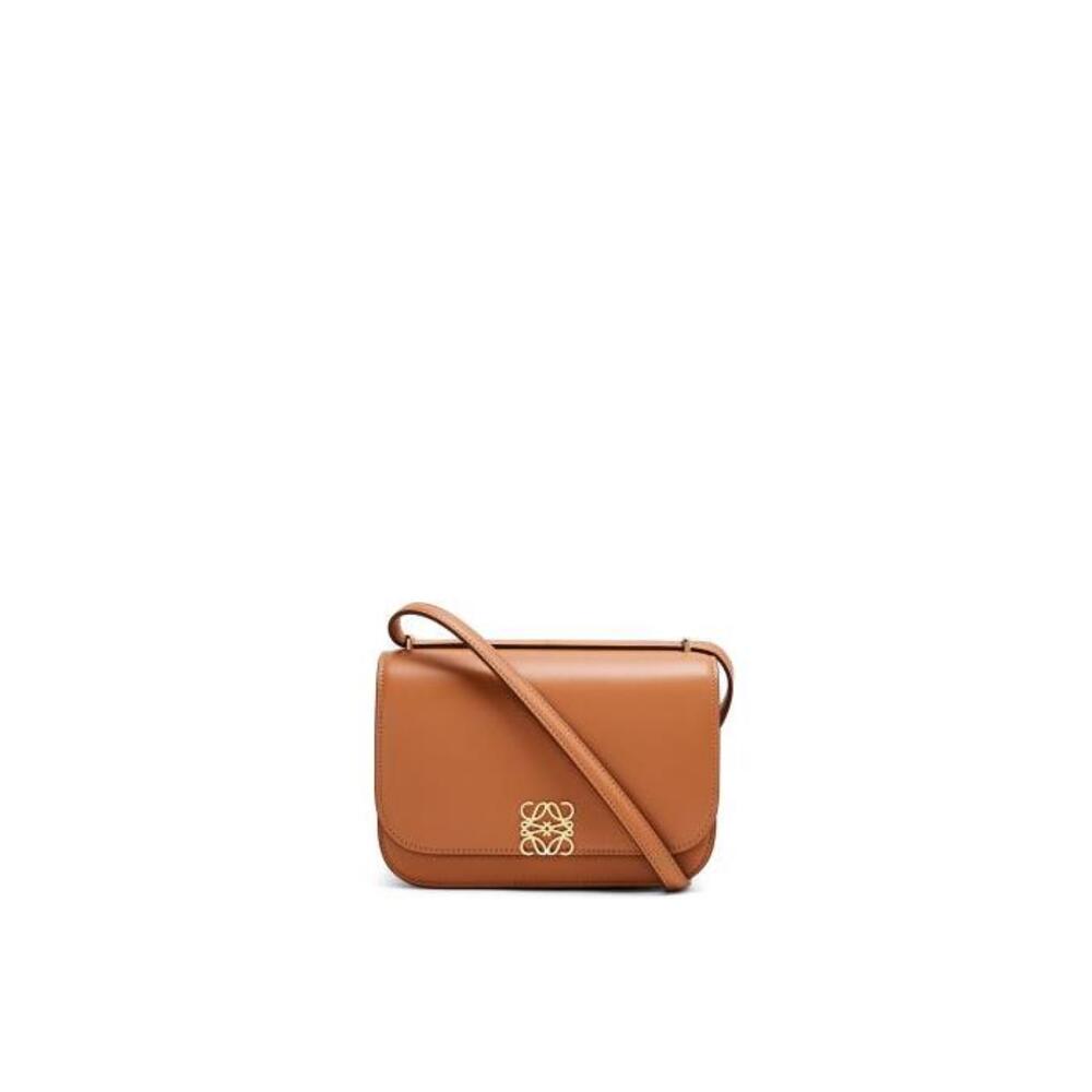 로에베 여성 숄더백 크로스백 Small Goya bag in silk calfskin Tan A896N09X01-2530