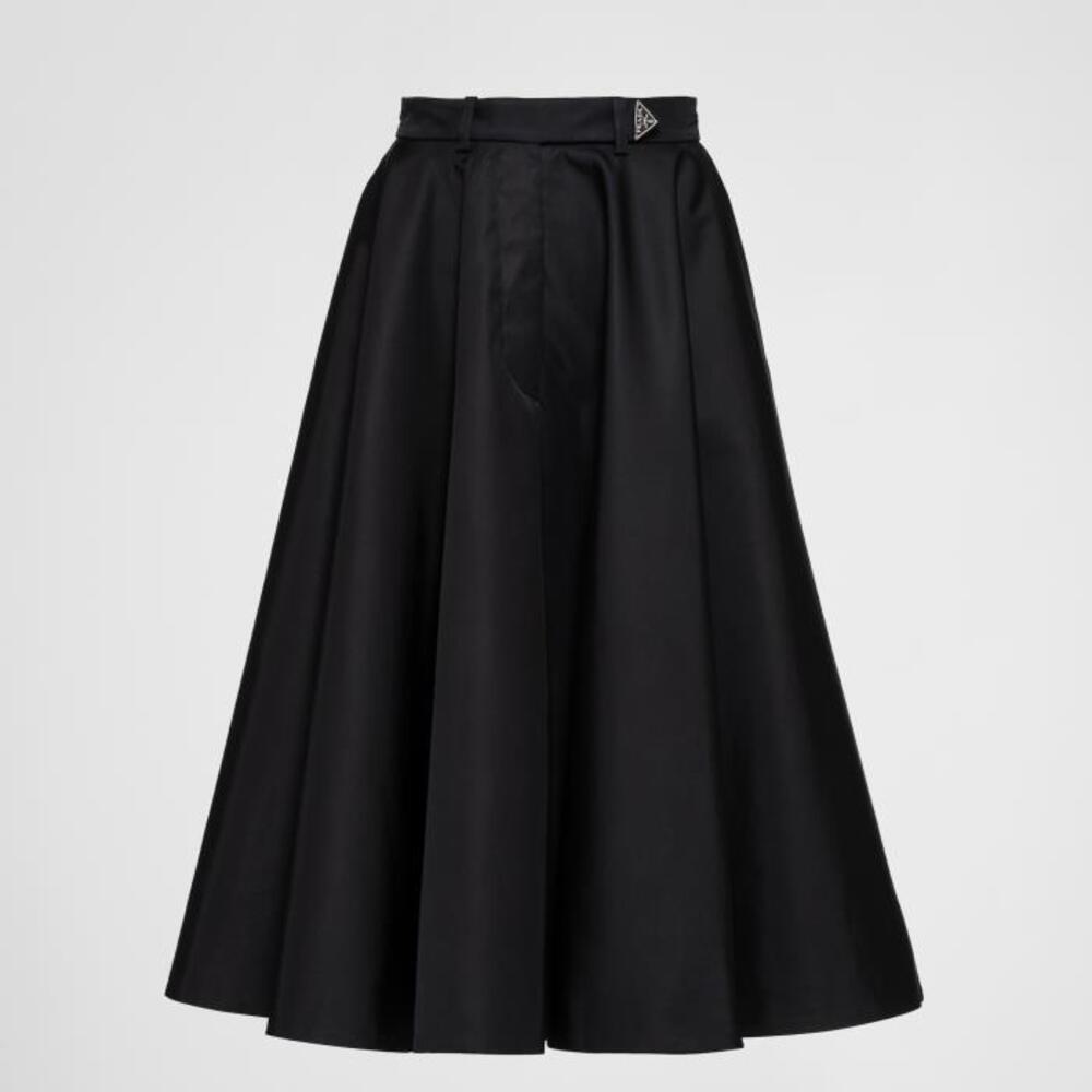 프라다 여성 스커트 21X925_1WQ8_F0002_S_231 Re Nylon pleated skirt