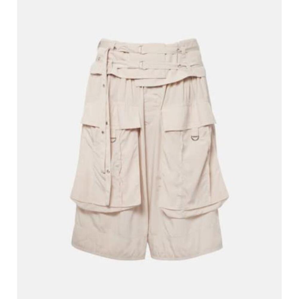 이자벨마랑 여성 바지 데님 Heidi belted cargo shorts P00915236