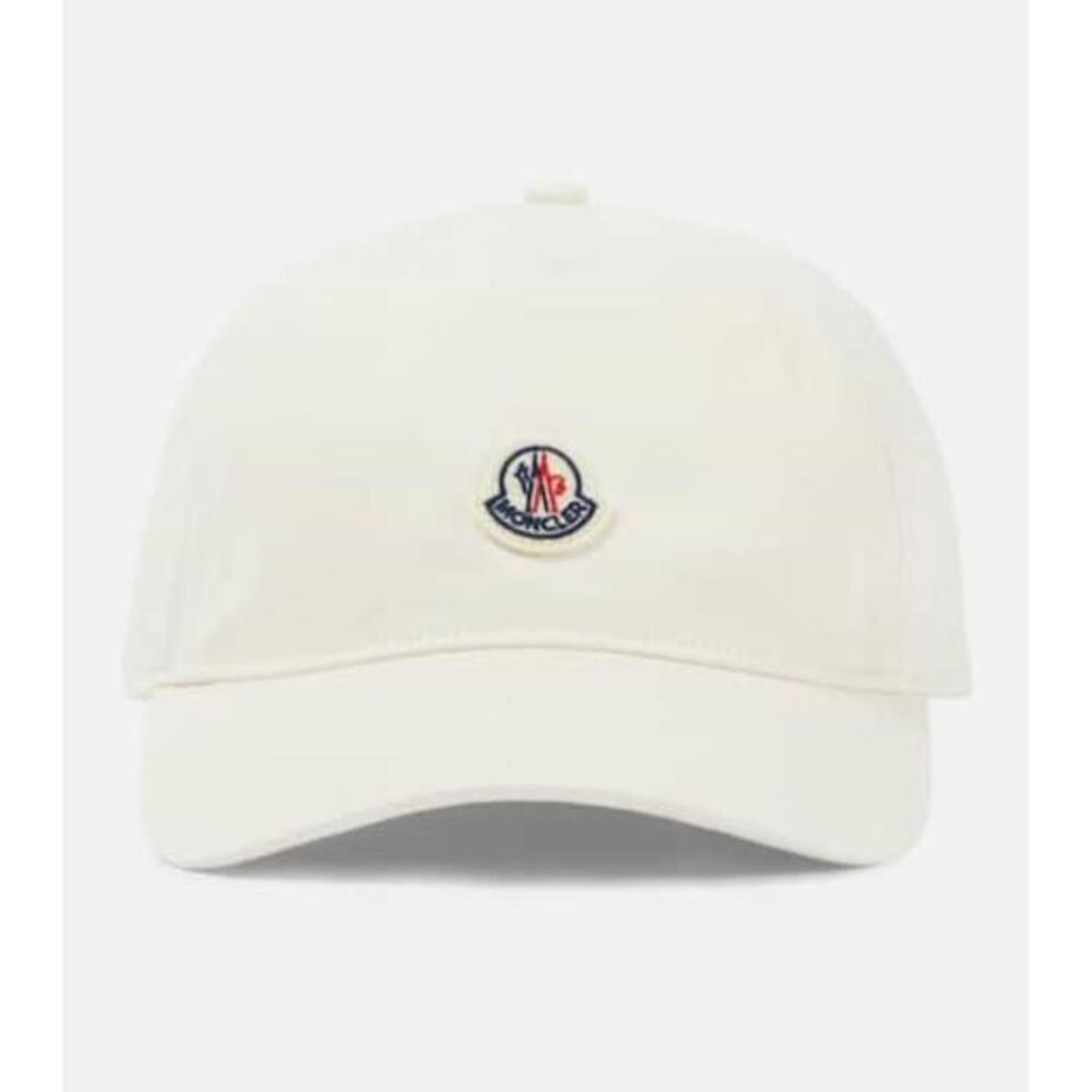몽클레르 여성 모자 Logo cotton gabardine baseball cap P00904247
