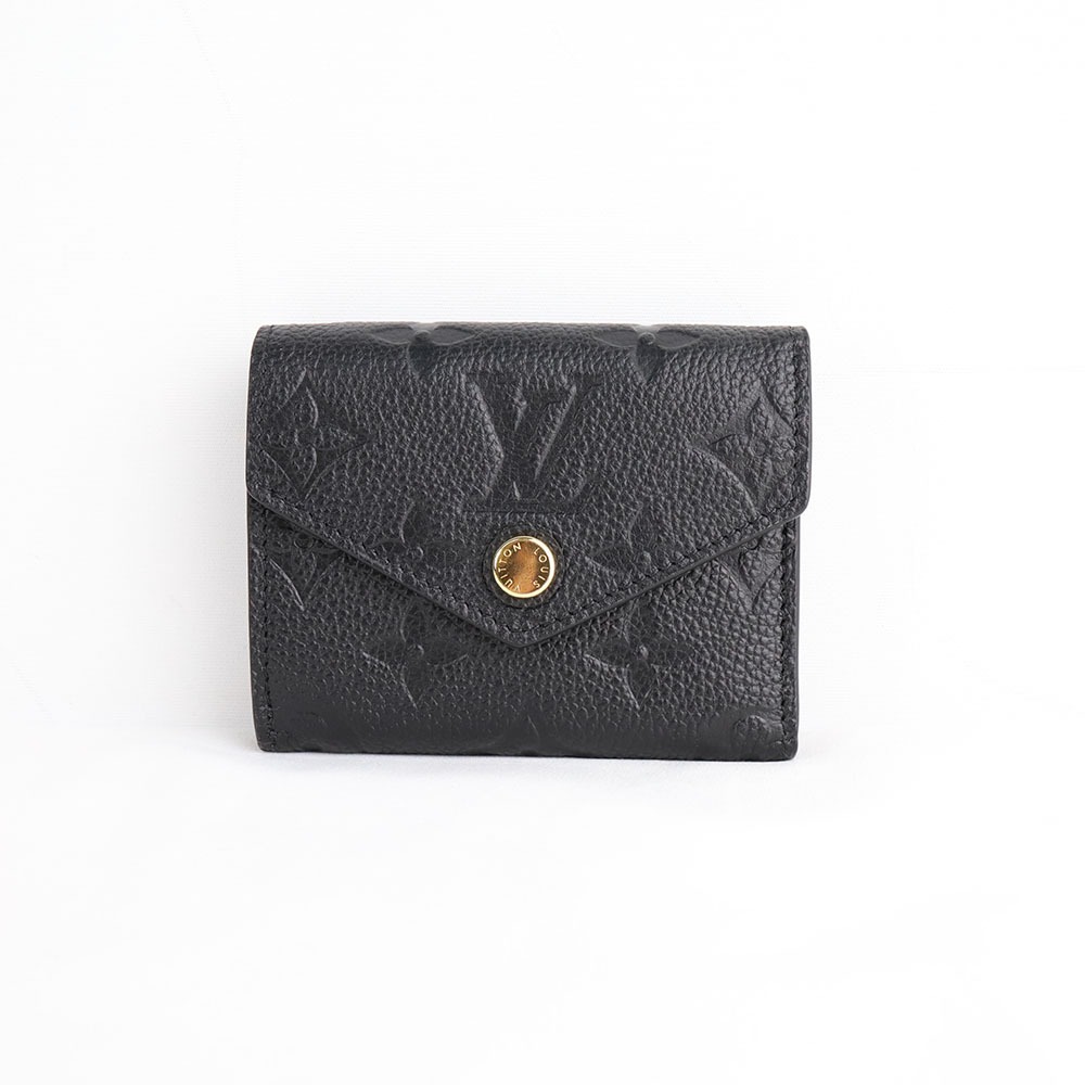 루이비통 여성 반지갑 카드조에 월렛 모노그램 앙프렝뜨 블랙 M62935