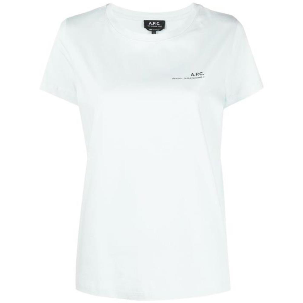 아페쎄 여성 블라우스 셔츠 로고 프린트 티셔츠 COEOPF26012IAS