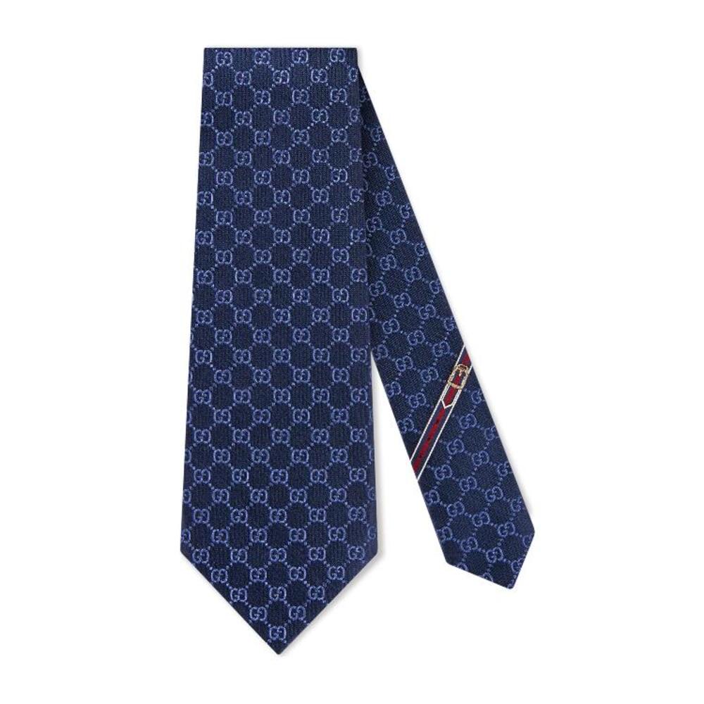 구찌 남성 스카프 숄 456520 4B002 4168 GG pattern silk tie