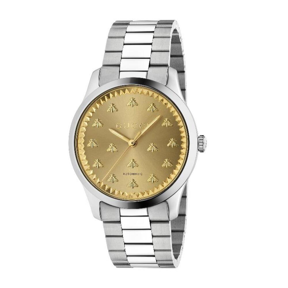 구찌 남성 시계 750377 I1600 8125 G Timeless watch with bees, 42mm