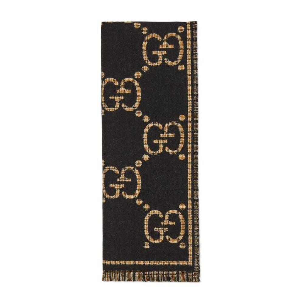 구찌 남성 스카프 숄 660025 4G386 1079 GG wool scarf