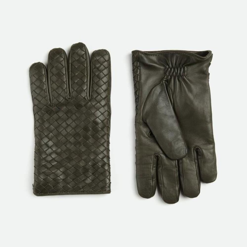 보테가베네타 남성 장갑 Intrecciato Leather Gloves 687260V01713350