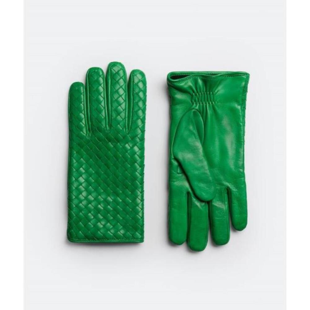 보테가베네타 남성 장갑 Intrecciato Leather Gloves 687260VZQO14809