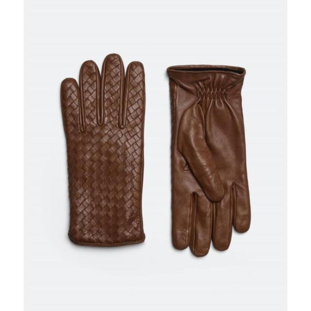 보테가베네타 남성 장갑 Intrecciato Leather Gloves 687260VZQO12587