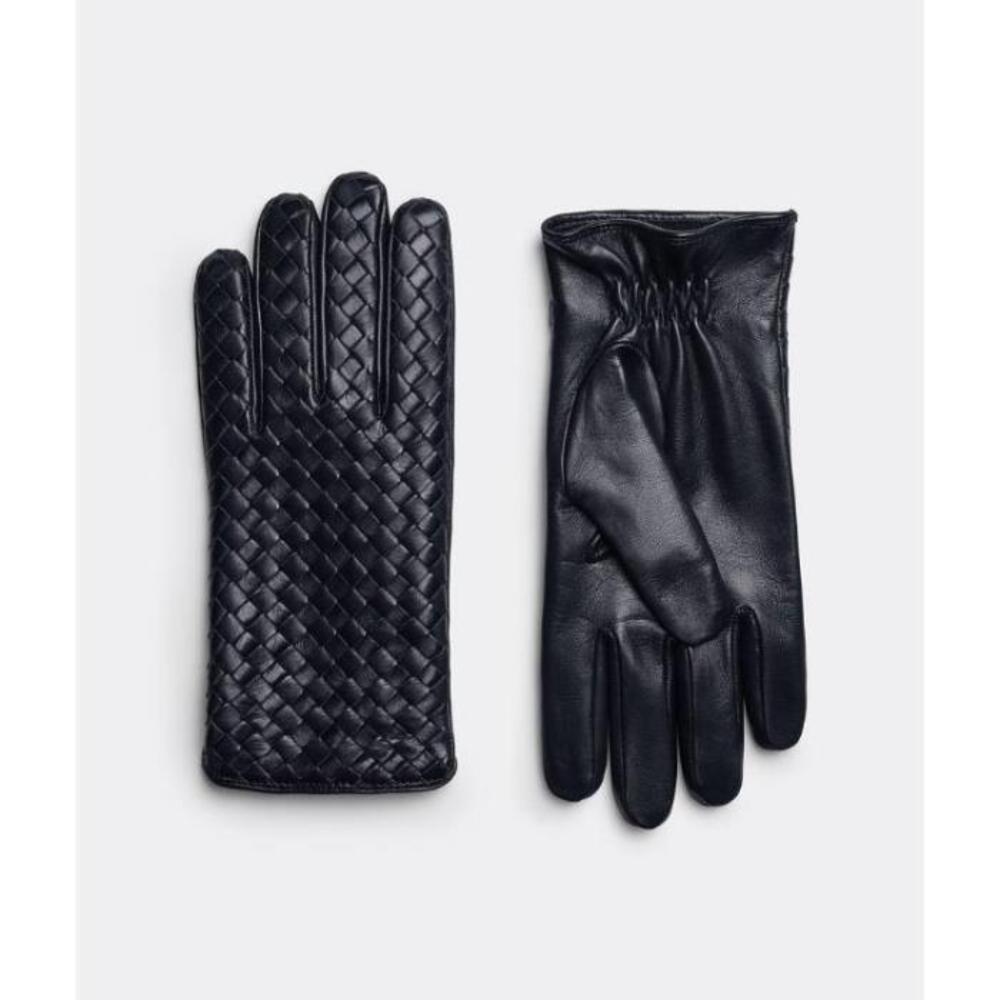 보테가베네타 남성 장갑 Intrecciato Leather Gloves 687260VZQO14140