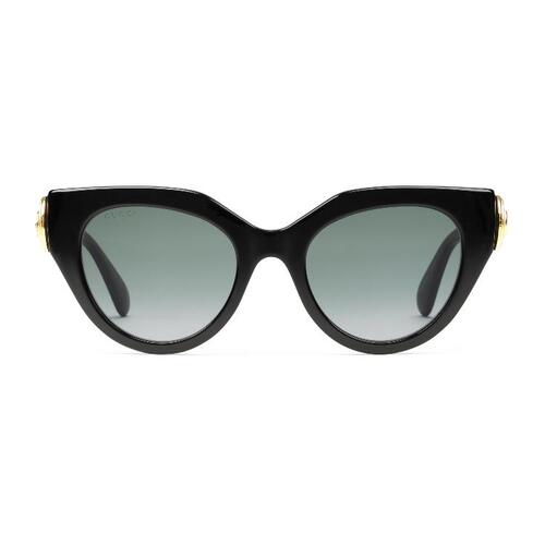 구찌 여성 선글라스 755247 J0740 1012 Cat eye frame sunglasses