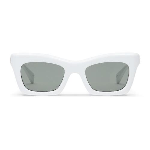 구찌 여성 선글라스 791813 J0740 9112 Rectangular frame sunglasses