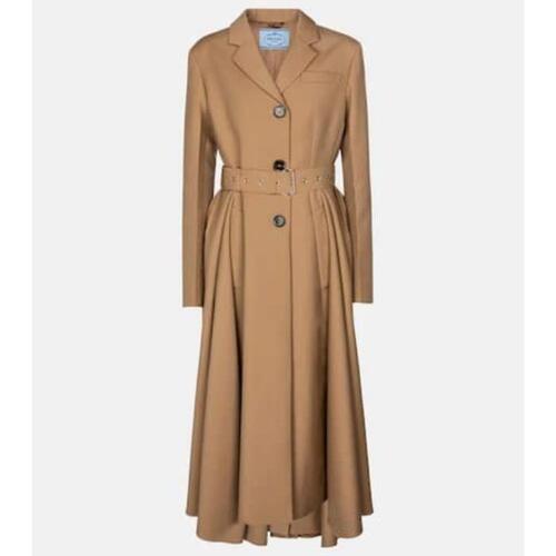 프라다 여성 코트 Virgin wool coat P00528316