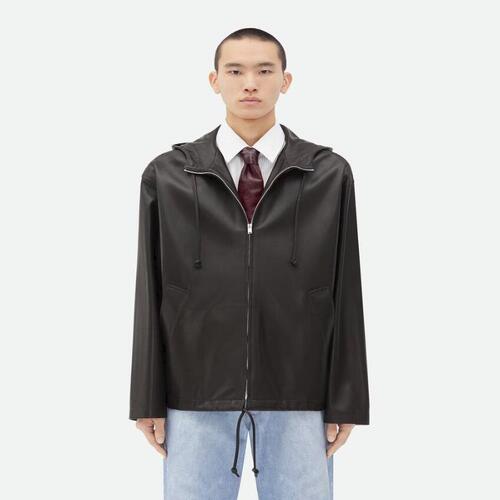 보테가베네타 남성 셔츠 Leather Hooded Jacket 789304V3WT02181