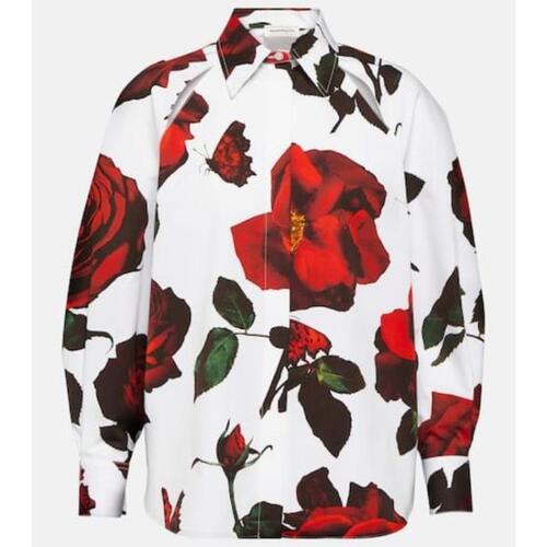 알렉산더맥퀸 여성 블라우스 셔츠 Floral printed shirt P00929438