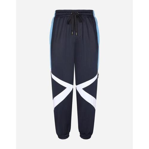 돌체앤가바나 남성 바지 데님 Jersey jogging pants with DG embroidered patch GVPTYZGF484S9000