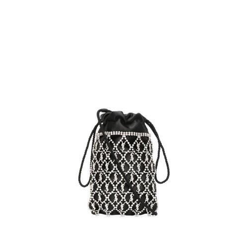 생로랑 여성 숄더백 크로스백 black Le Monogramme crystal embellished satin mini bag 17630264_696492FAAGU