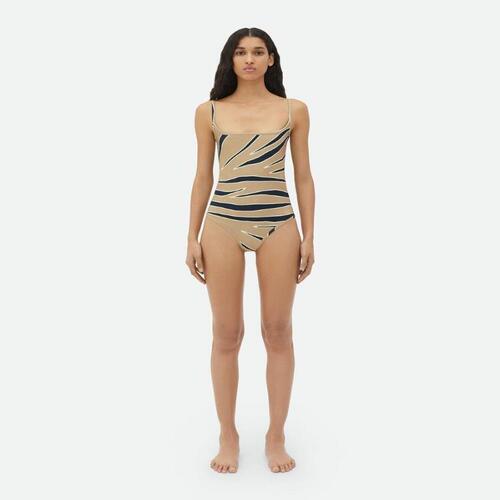 보테가베네타 여성 비치웨어 Animal Print Stretch Nylon Swimsuit 756475V37L09601
