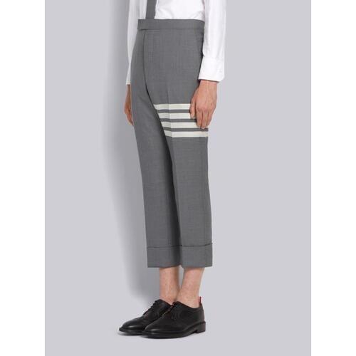 톰브라운 남성 바지 데님 Medium Grey Plain Weave Suiting Classic 4 Bar Trouser MTC001A-06146-035