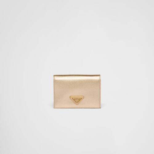 프라다 여성 반지갑 1MV021_2CLD_F0522 Small Saffiano leather wallet