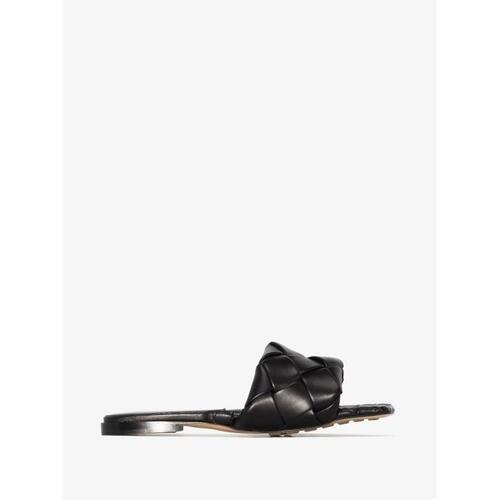 보테가베네타 여성 샌들 슬리퍼 black Lido leather sandals 14835070_608853VBSS0