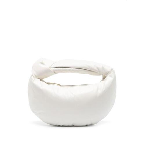 보테가베네타 여성 토트백 탑핸들백 White Mini Jodie Leather Top Handle Bag 18655151_717508V2FNO
