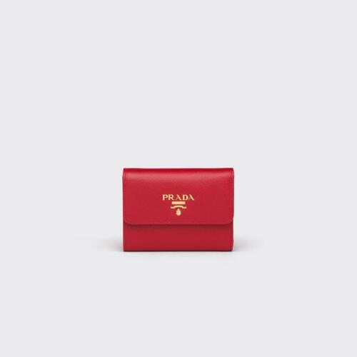 프라다 여성 반지갑 1MH025_QWA_F068Z Small Saffiano Leather Wallet