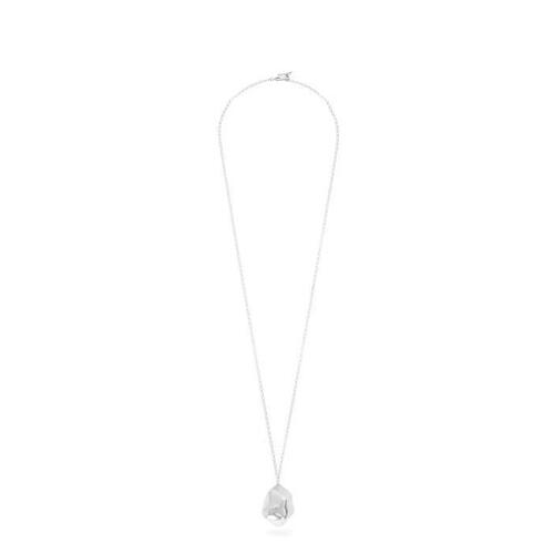 로에베 여성 목걸이 Pendant necklace in sterling silver Silver J000241X45-1160