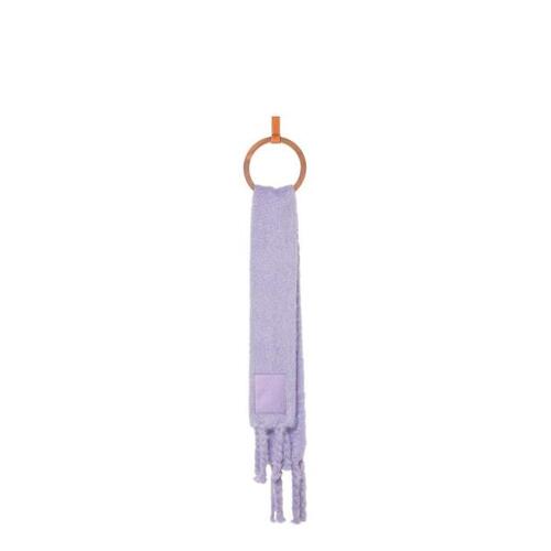 로에베 남성 스카프 숄 Scarf in wool&amp;mohair Light Purple F811257X07-6400