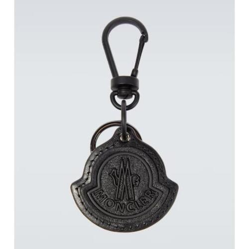 몽클레르 남성 키링 가죽소품 Logo leather keychain P00832813