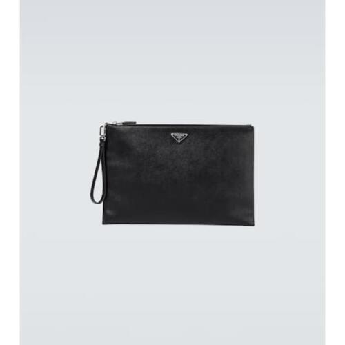 프라다 남성 클러치 Leather pouch P00521913