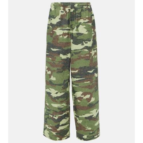 아크네스튜디오 여성 바지 데님 Fega camouflage jersey sweatpants P00897523