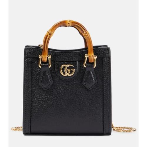 구찌 여성 토트백 탑핸들백 Gucci Diana Micro leather tote bag P00930985