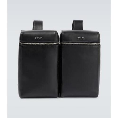 프라다 남성 백팩 Convertible leather backpack P00700328