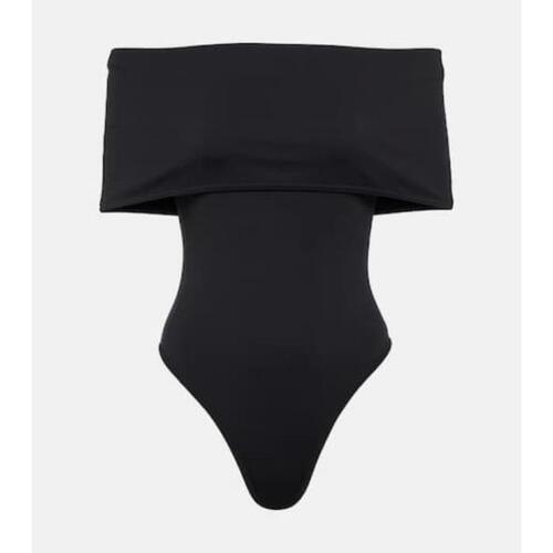 보테가베네타 여성 비치웨어 Off shoulder swimsuit P00916146