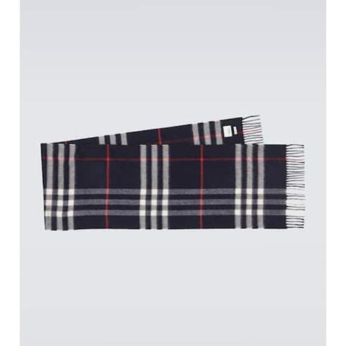 버버리 남성 스카프 숄 Classic Check cashmere scarf P00433324