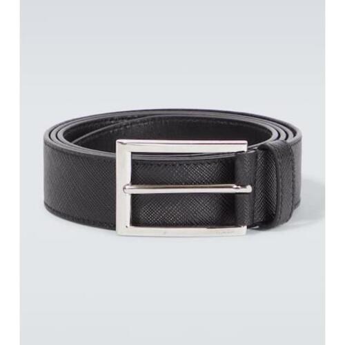 프라다 남성 벨트 Logo Saffiano leather belt P00878820