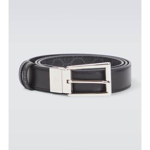 구찌 남성 벨트 Reversible leather belt P00879261