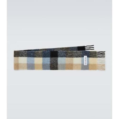 아크네스튜디오 남성 스카프 숄 Checked wool blend scarf P00882224
