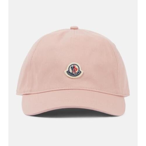 몽클레르 여성 모자 Logo cotton baseball cap P00904248