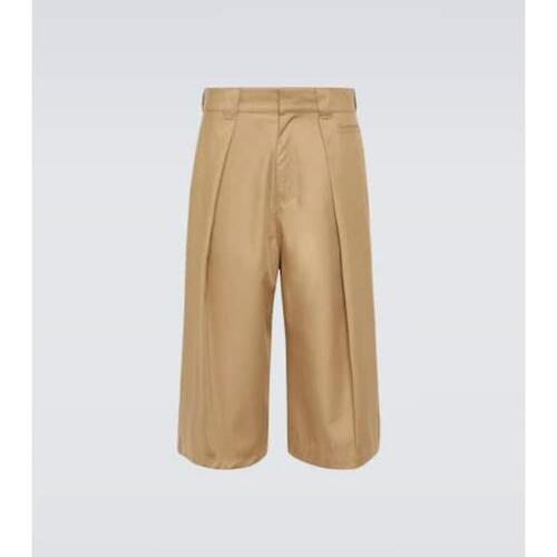 로에베 남성 바지 데님 Paulas Ibiza cotton Bermuda shorts P00944246