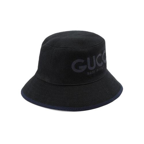 구찌 남성 장갑 777372 4HA7Y 1068 Bucket hat with Gucci print