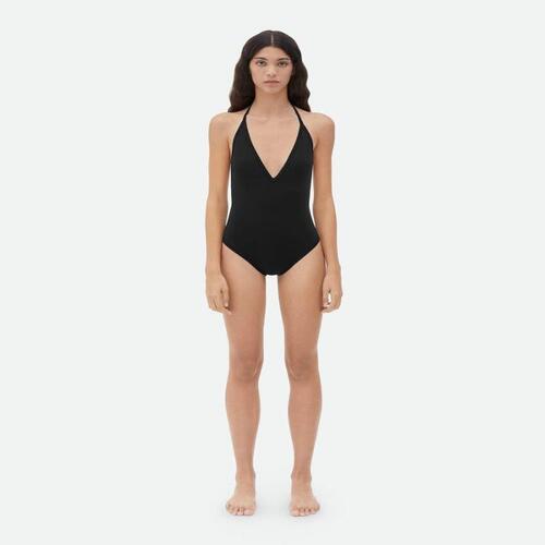 보테가베네타 여성 비치웨어 Stretch Nylon Halter Neck Swimsuit 779267V3PP01000