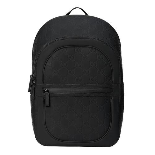 구찌 남성 백팩 771280 AAC4E 1000 GG rubber effect backpack