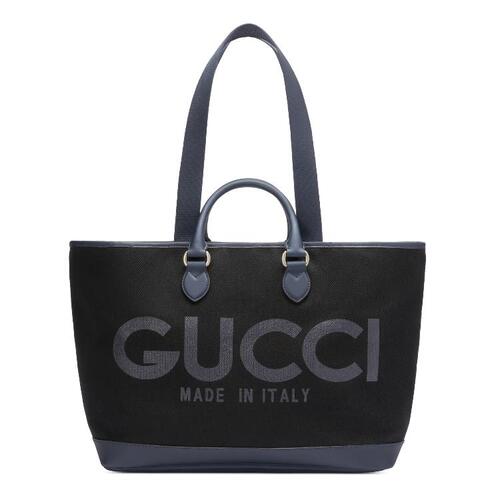 구찌 남성 토트백 탑핸들백 774183 FACSY 8643 Large tote bag with Gucci print