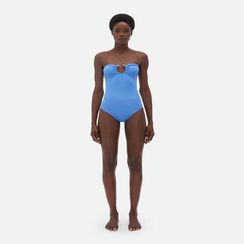 보테가베네타 여성 비치웨어 Stretch Nylon Swimsuit With Knot Ring 772836V2RN04225