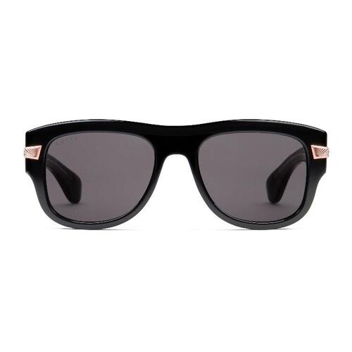 구찌 남성 선글라스 778323 J0740 1012 Squared frame sunglasses