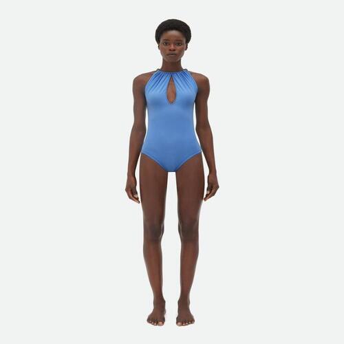 보테가베네타 여성 비치웨어 Stretch Nylon Swimsuit With Knot Detail At Neck 773080V2RN04225