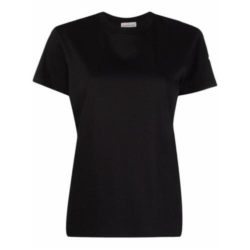 몽클레어 여성 블라우스 셔츠 로고 프린트 티셔츠 H10938C00011809CR